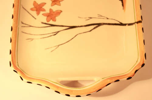 Vintage Burleigh Ware Snack Plate "Tranquil".