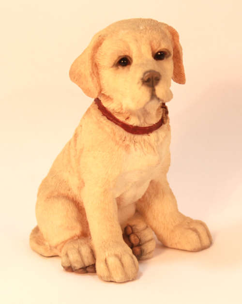 Country Artists Golden Labrador `Puppy Sitting` Figurine #90782