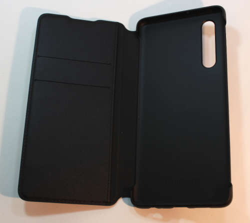 Two x OEM Huawei P30 Black Wallet Covers