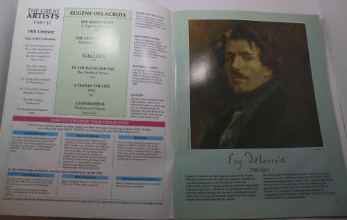 The Great Artists - Delacroix - Softcover Book by Marshall Cavendish