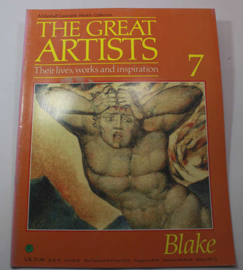 The Great Artists -Blake- Softcover Book by Marshall Cavendish