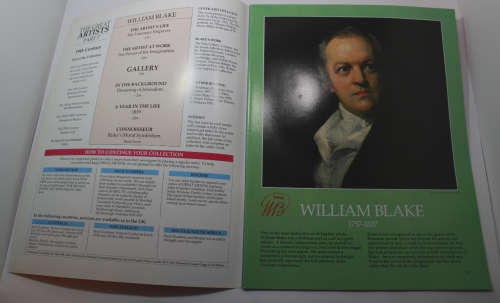 The Great Artists -Blake- Softcover Book by Marshall Cavendish
