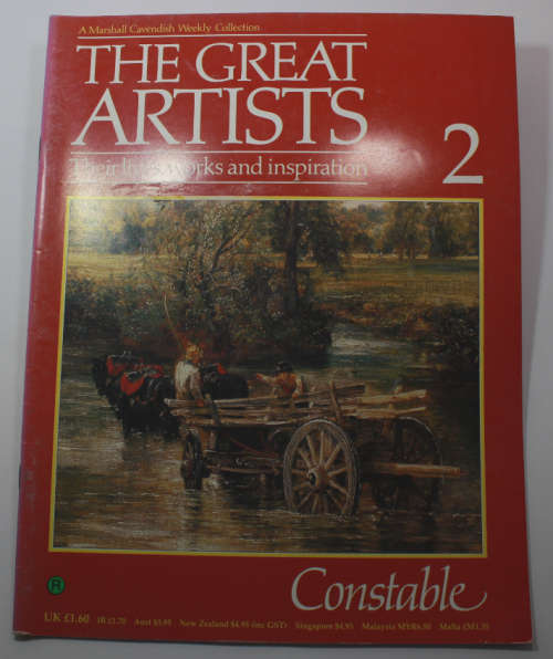 The Great Artists - Constable - Softcover Book by Marshall Cavendish