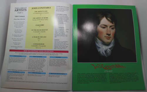 The Great Artists - Constable - Softcover Book by Marshall Cavendish