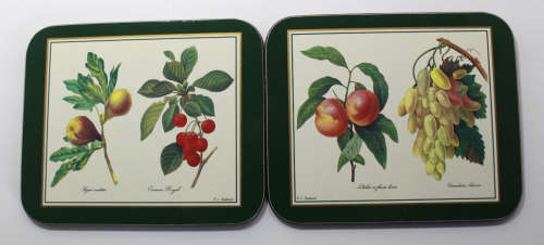 Jason Coasters of New Zealand Six x P.J. Redoute Designed Coaster