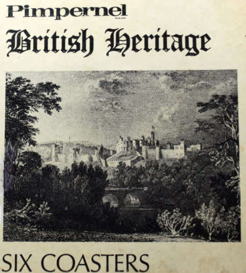 Vintage Pimpernel British Heritage Pack of Six Coasters #224 London Red