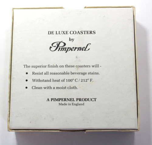 Vintage Pimpernel British Heritage Pack of Six Coasters #224 London Red