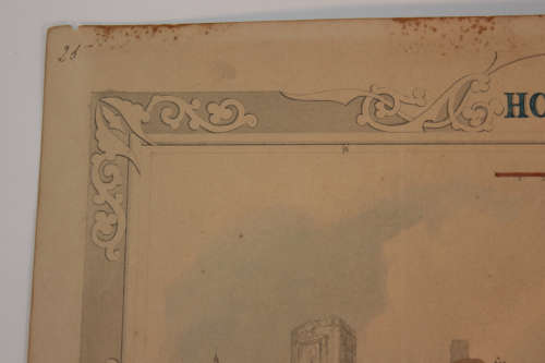 Antique Map of Holland by John Tallis 1851