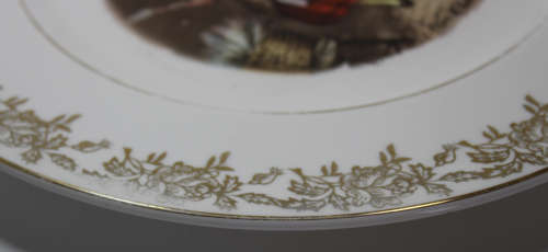 Vintage `Who`ll Buy My Lavender` Cries Of London Gilded Decorative Wall Plate By Royal Doulton
