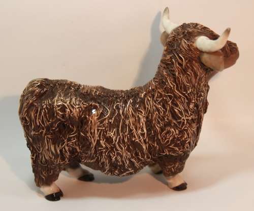 Cheval Ceramics Highland Cow Ornamental Figurine