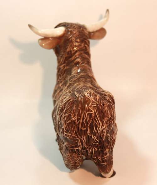 Cheval Ceramics Highland Cow Ornamental Figurine