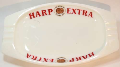 Harp Extra Glass Ashtray for the Bar