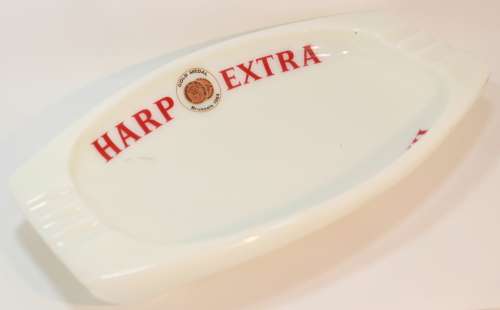 Harp Extra Glass Ashtray for the Bar