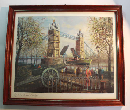 London Tower Bridge Framed Print
