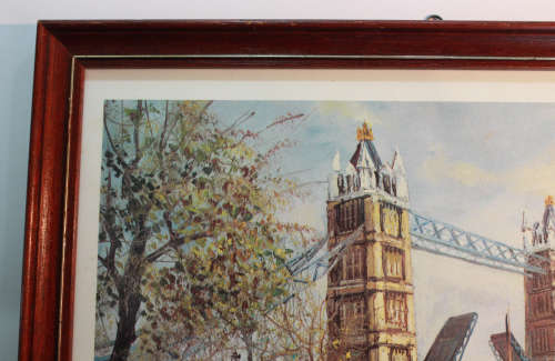 London Tower Bridge Framed Print