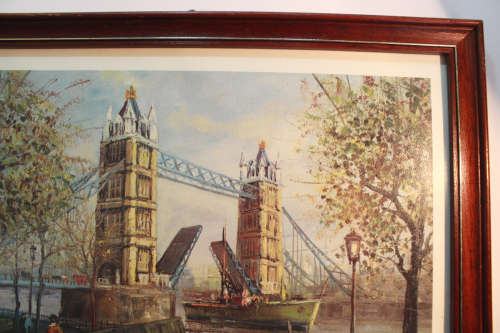 London Tower Bridge Framed Print