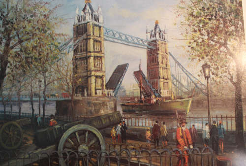 London Tower Bridge Framed Print