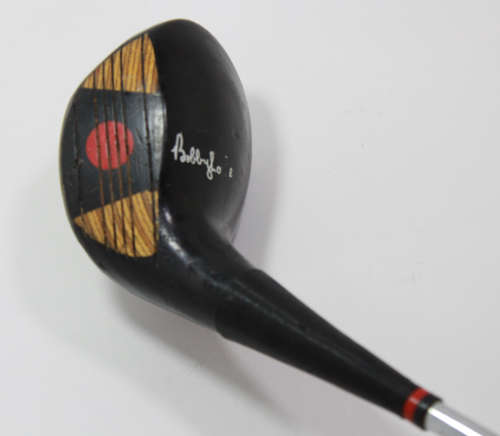 Vintage Pair of Woods Bobby Locke 2 and 4 Woods RH Golf Clubs