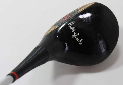 Vintage Pair of Woods Bobby Locke 2 and 4 Woods RH Golf Clubs