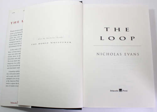 The Loop by Nicholas Evans First Edition Hardcover Book