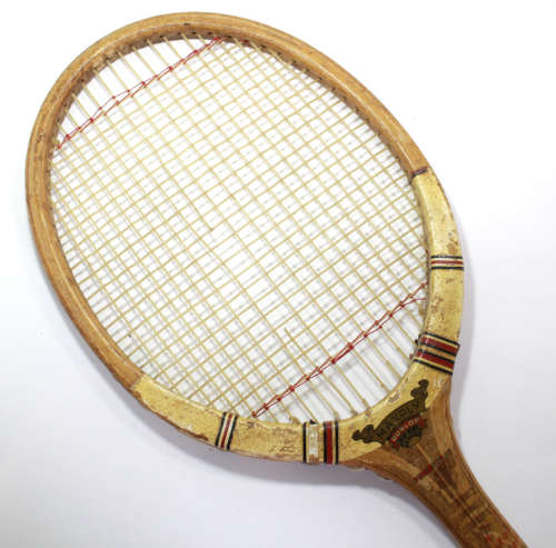 Vintage Dunlop Maxply Fort Wooden Tennis Racquet with Frame Press