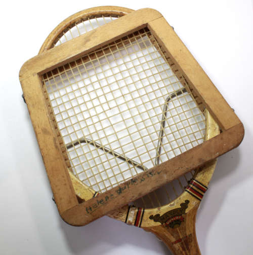 Vintage Dunlop Maxply Fort Wooden Tennis Racquet with Frame Press