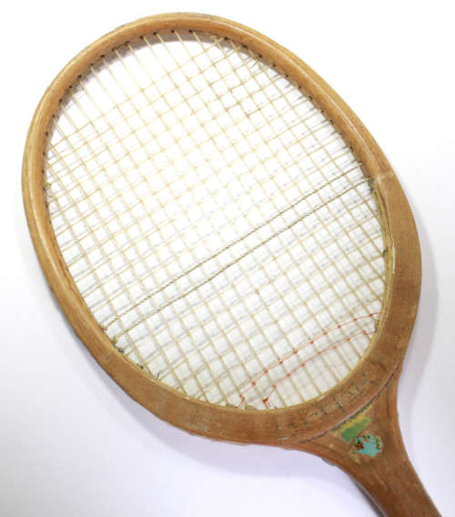 Vintage Slazenger Royal Crown Wooden Tennis Racquet Made In Australia circa 1960's
