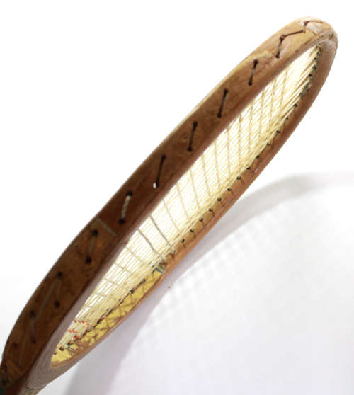 Vintage Slazenger Royal Crown Wooden Tennis Racquet Made In Australia circa 1960's