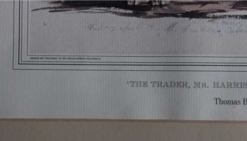 Thomas Baines Trader Mr Harris`s Cabin Near The White Kei Africana Museum Reproduction Print Framed