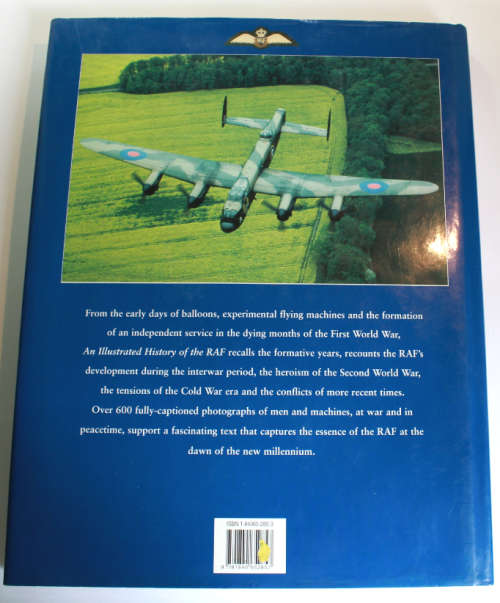 An Illustrated History Of The RAF by Roy Conyers Nesbit Hardcover Book