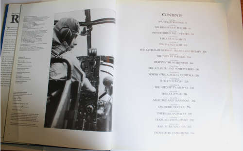 An Illustrated History Of The RAF by Roy Conyers Nesbit Hardcover Book