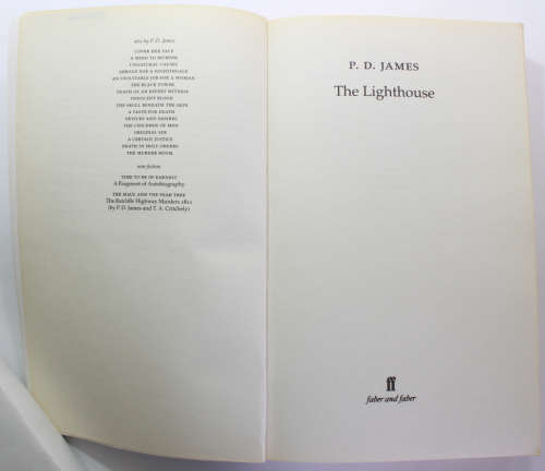 The Lighthouse by PD James Softcover Book