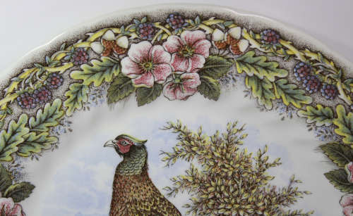 Vintage Decorative Wall Plate by Churchill - Wildlife Scenes Series `Phasiana` (Pheasant)