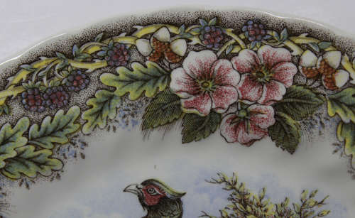 Vintage Decorative Wall Plate by Churchill - Wildlife Scenes Series `Phasiana` (Pheasant)