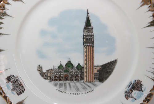 Vintage Schirnding Bavaria Decorative Wall Plate `Venezia-Piazza S. Marco`