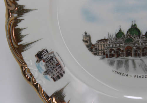 Vintage Schirnding Bavaria Decorative Wall Plate `Venezia-Piazza S. Marco`