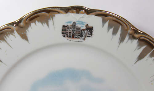 Vintage Schirnding Bavaria Decorative Wall Plate `Venezia-Ponte Di Rialto`