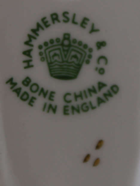 Vintage Bone China Miniature Steam Iron by Hammersley