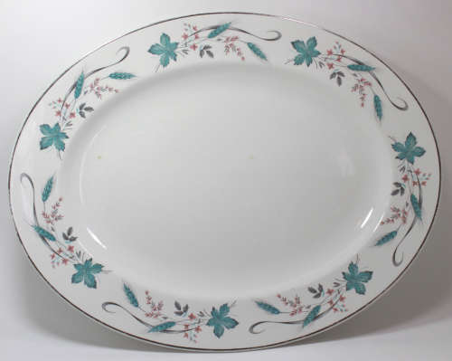 Alfred Meakin  Glo-White `Manitoba` Server Plate