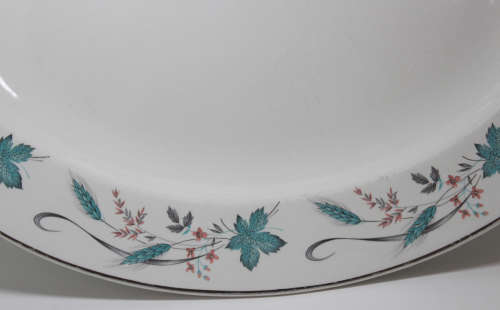 Alfred Meakin  Glo-White `Manitoba` Server Plate