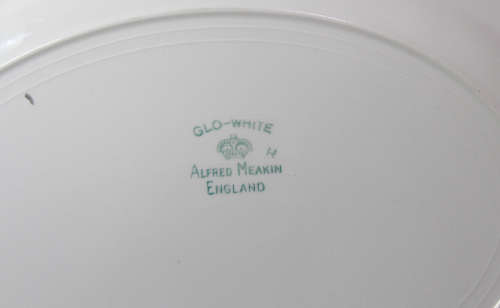 Alfred Meakin  Glo-White `Manitoba` Server Plate