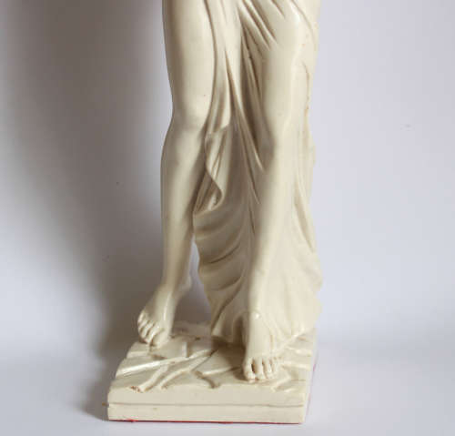 Roman Woman with Wine Jug Vintage Statue by Le Ron