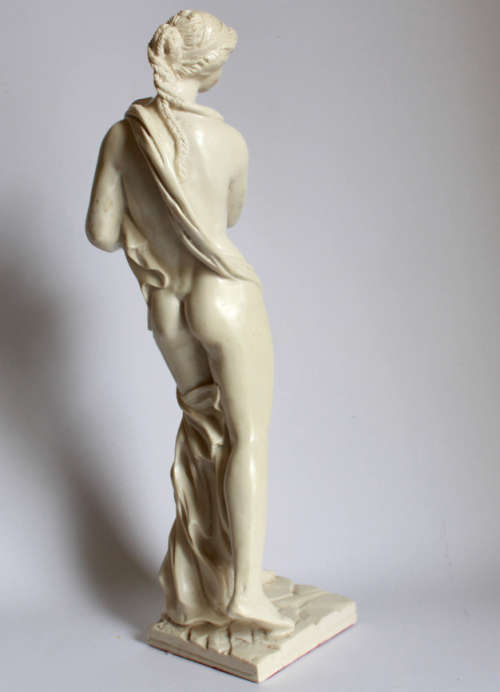 Roman Woman with Wine Jug Vintage Statue by Le Ron