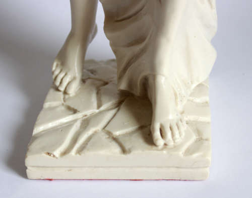 Roman Woman with Wine Jug Vintage Statue by Le Ron