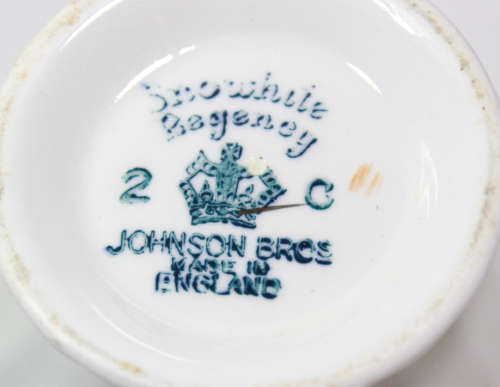 Vintage Johnson Brothers Snowhite Regency Milk Jug