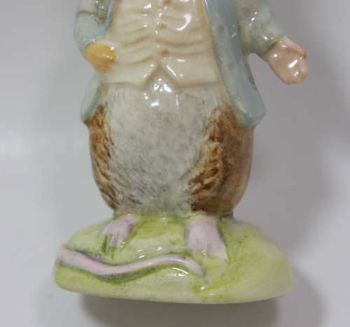 Vintage Johnny Town-Mouse Beatrix Potter Miniature Figurine by Beswick