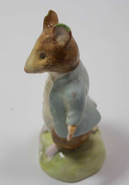 Vintage Johnny Town-Mouse Beatrix Potter Miniature Figurine by Beswick