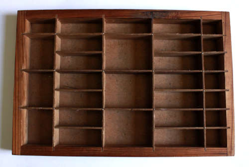 Half Size Printers Tray 29 Divisions.