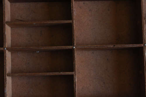 Half Size Printers Tray 29 Divisions.