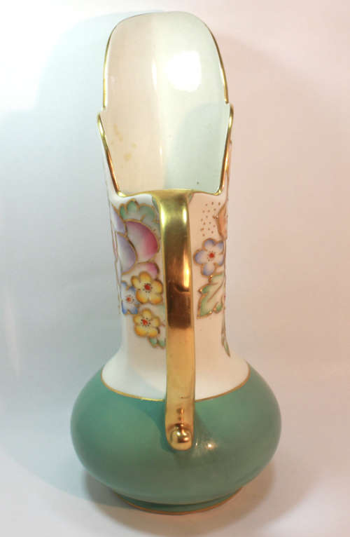 Vintage Crown Devon Fieldings Art Deco Ewer Style Vase A127